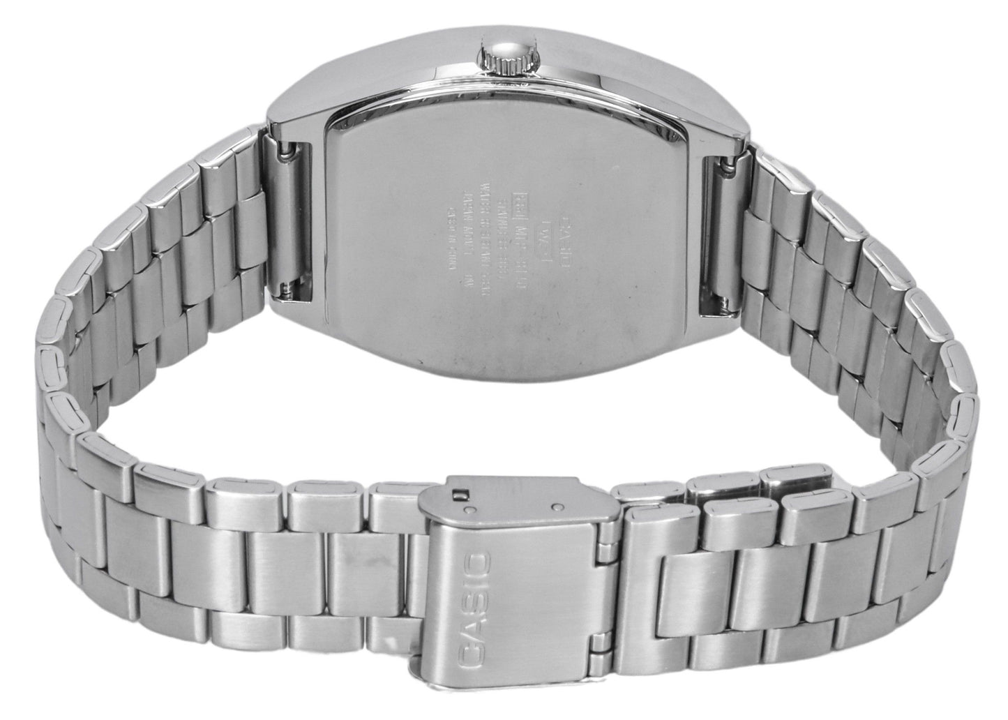 Casio Standard Analog Edelstahl White Dial Quarz MTP-B140D-7A Herrenuhr