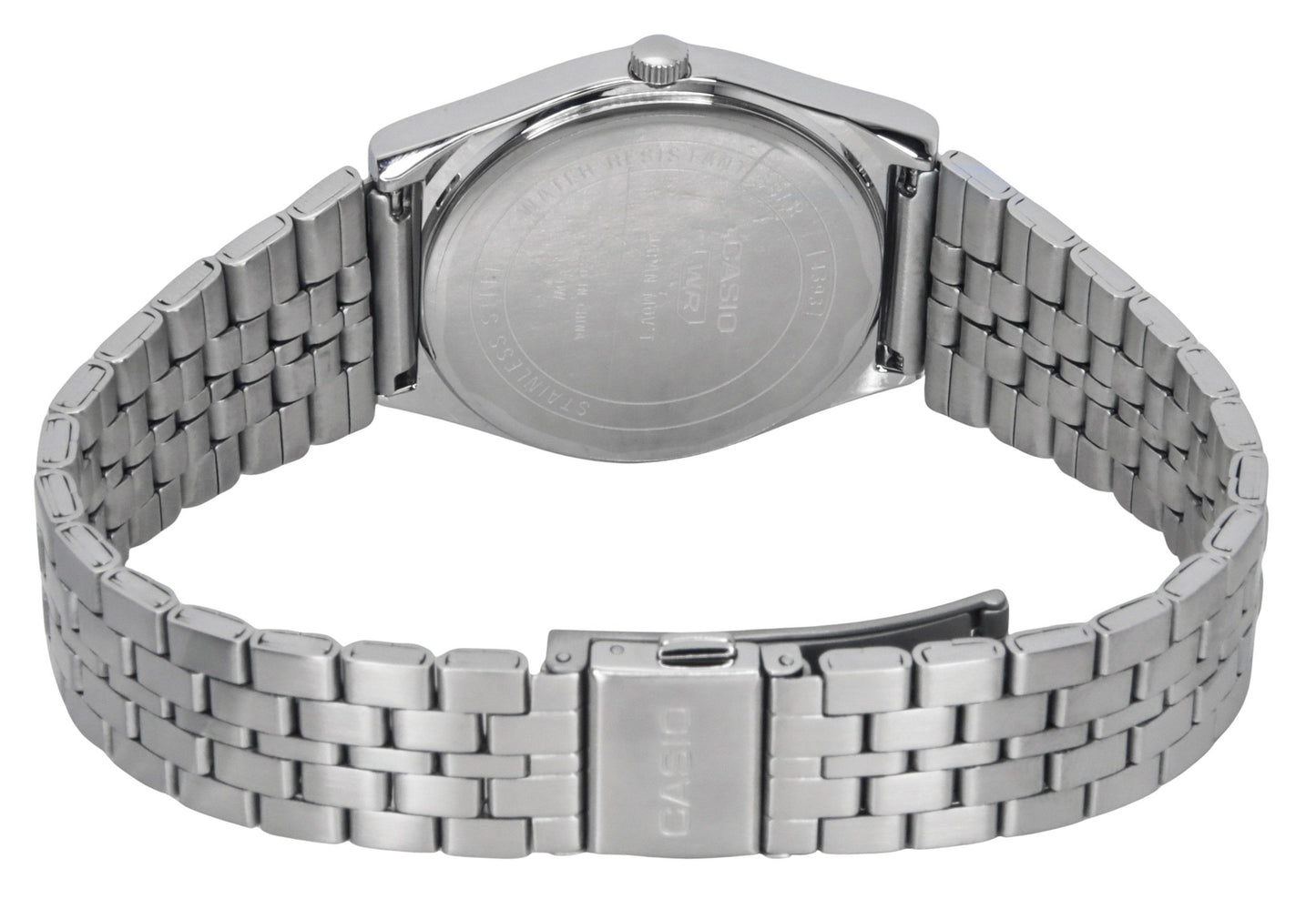 Casio Standard Analog Edelstahl White Dial Quarz MTP-B145D-7B Herrenuhr