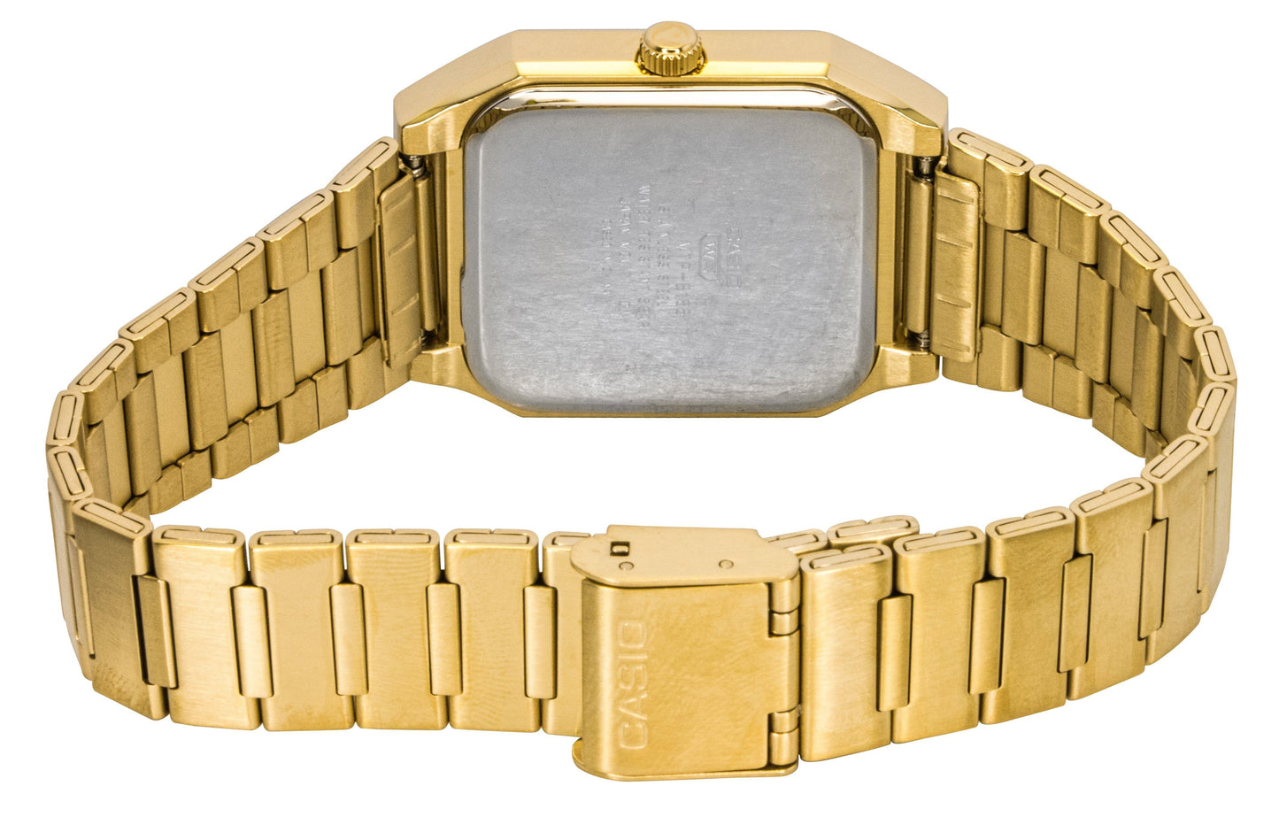 Casio Standard Analog Edelstahl Gold Dial Quarz MTP-B185G-9AV Herrenuhr