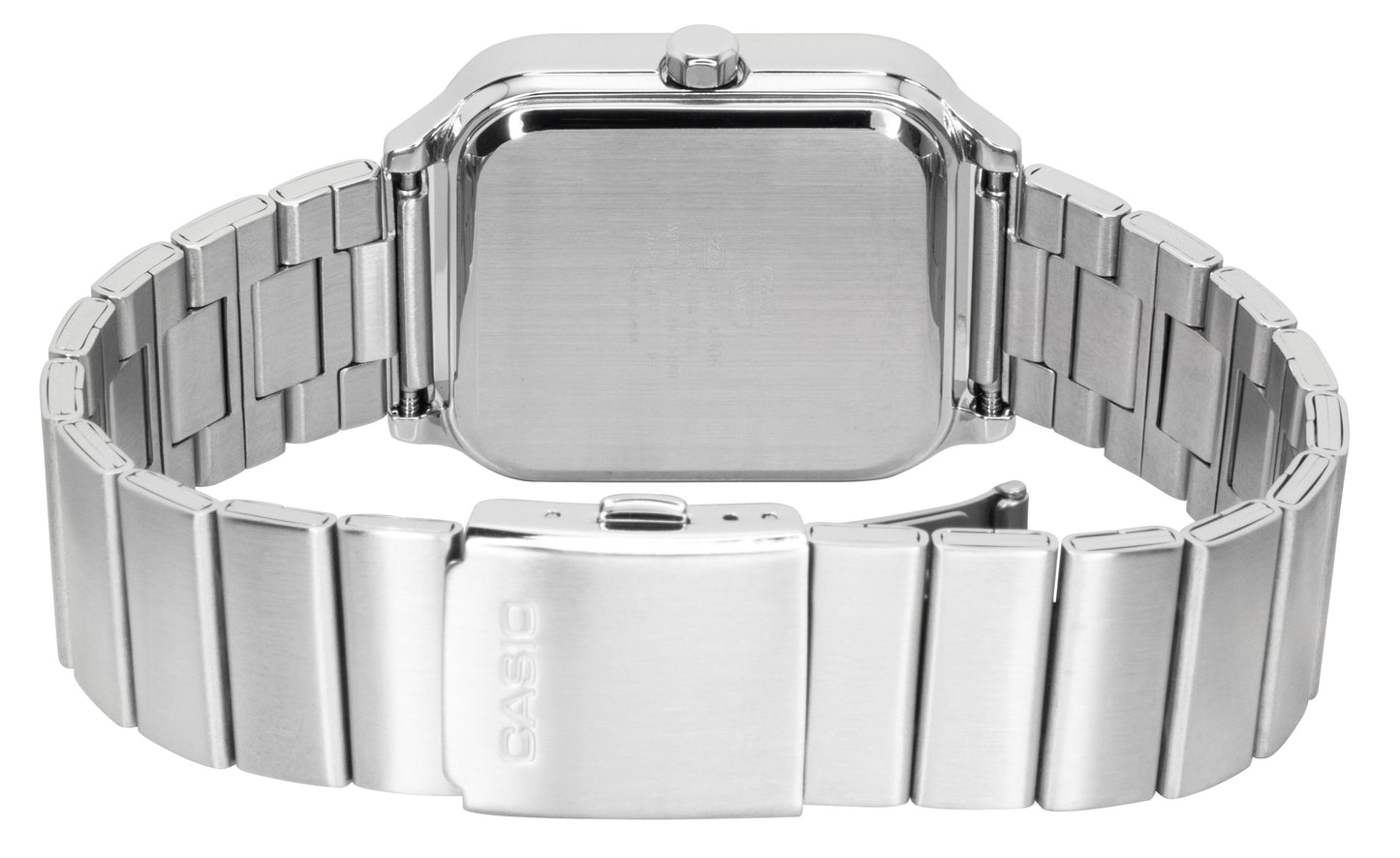 Casio Standard Analog Edelstahl Blaues Zifferblatt Quarz MTP-M306D-2AV Herrenuhr