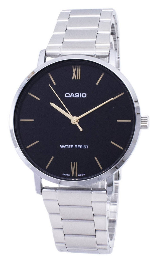 Casio Quarz MTP-VT01D-1B MTPVT01D-1B Analog Herrenuhr