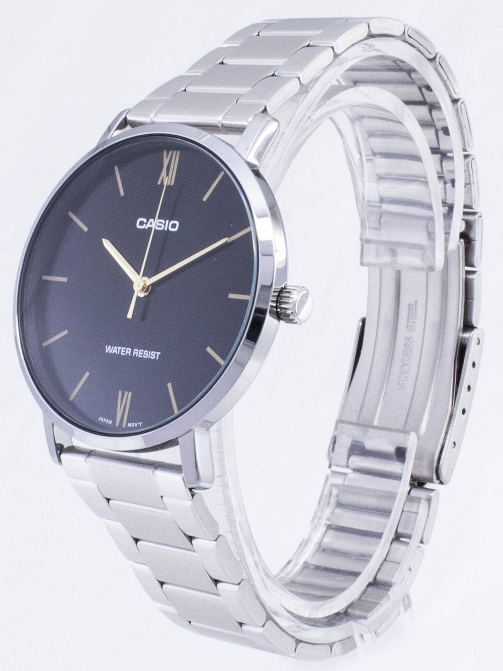 Casio Quarz MTP-VT01D-1B MTPVT01D-1B Analog Herrenuhr