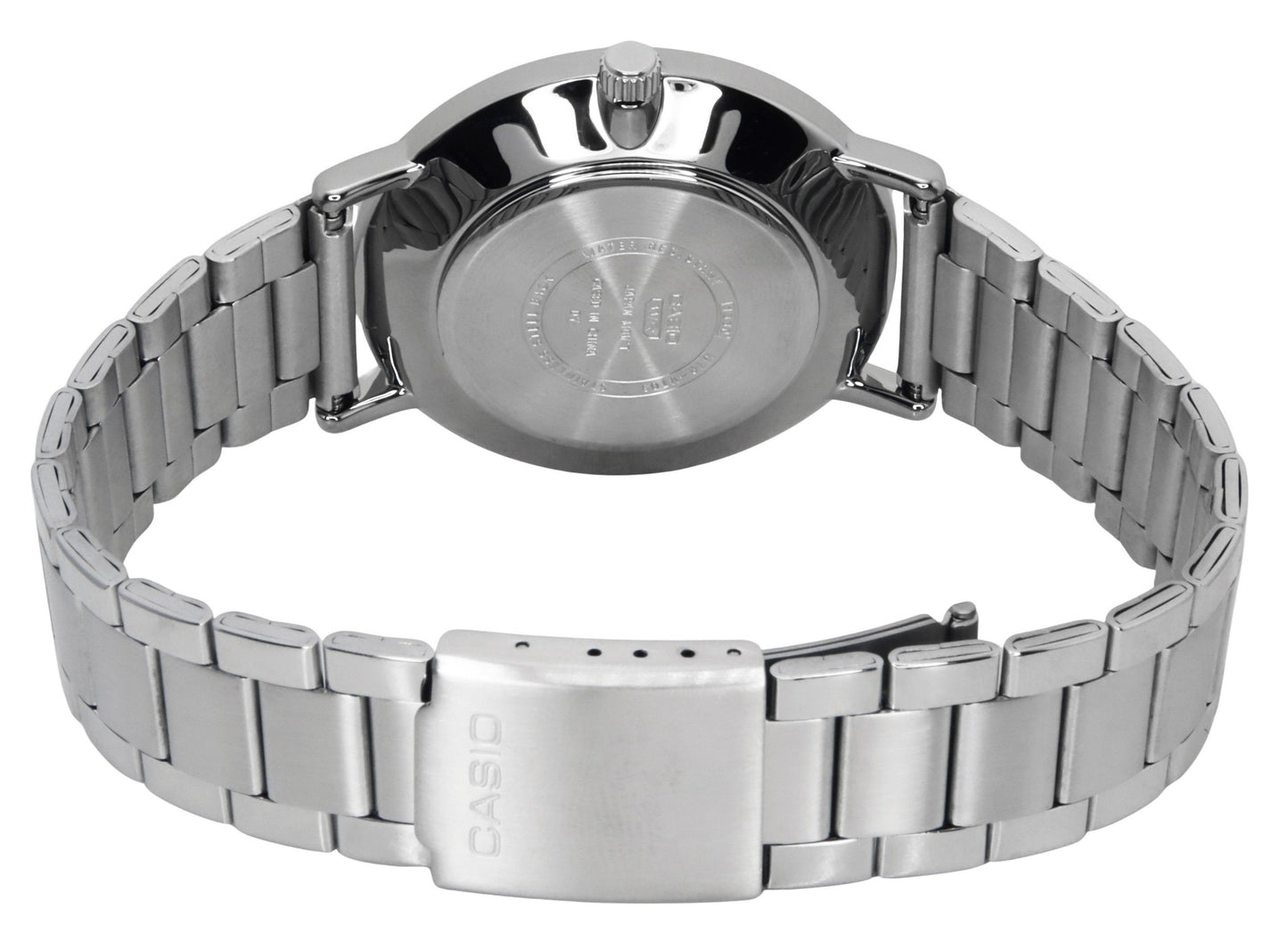 Casio Standard Analog Edelstahl White Dial Quarz MTP-VT03D-7B Herrenuhr