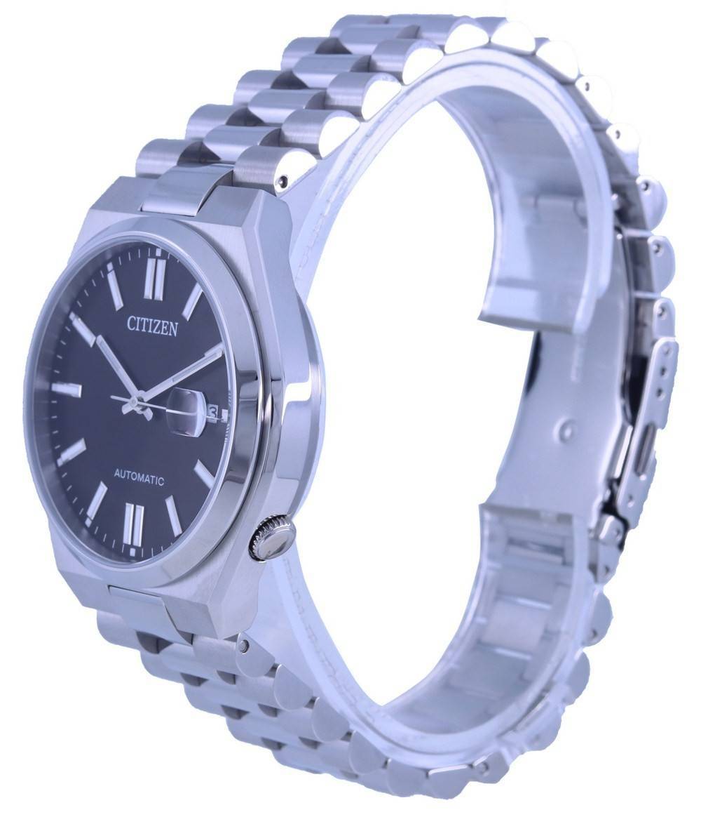 Citizen Tsuyosa Schwarzes Zifferblatt Edelstahl Automatik NJ0150-81E Herrenuhr