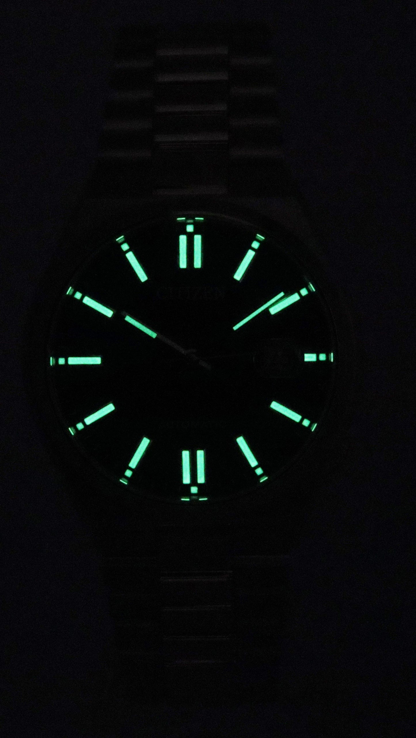 Citizen Tsuyosa Edelstahl Blaues Zifferblatt Automatik NJ0150-81L Herrenuhr