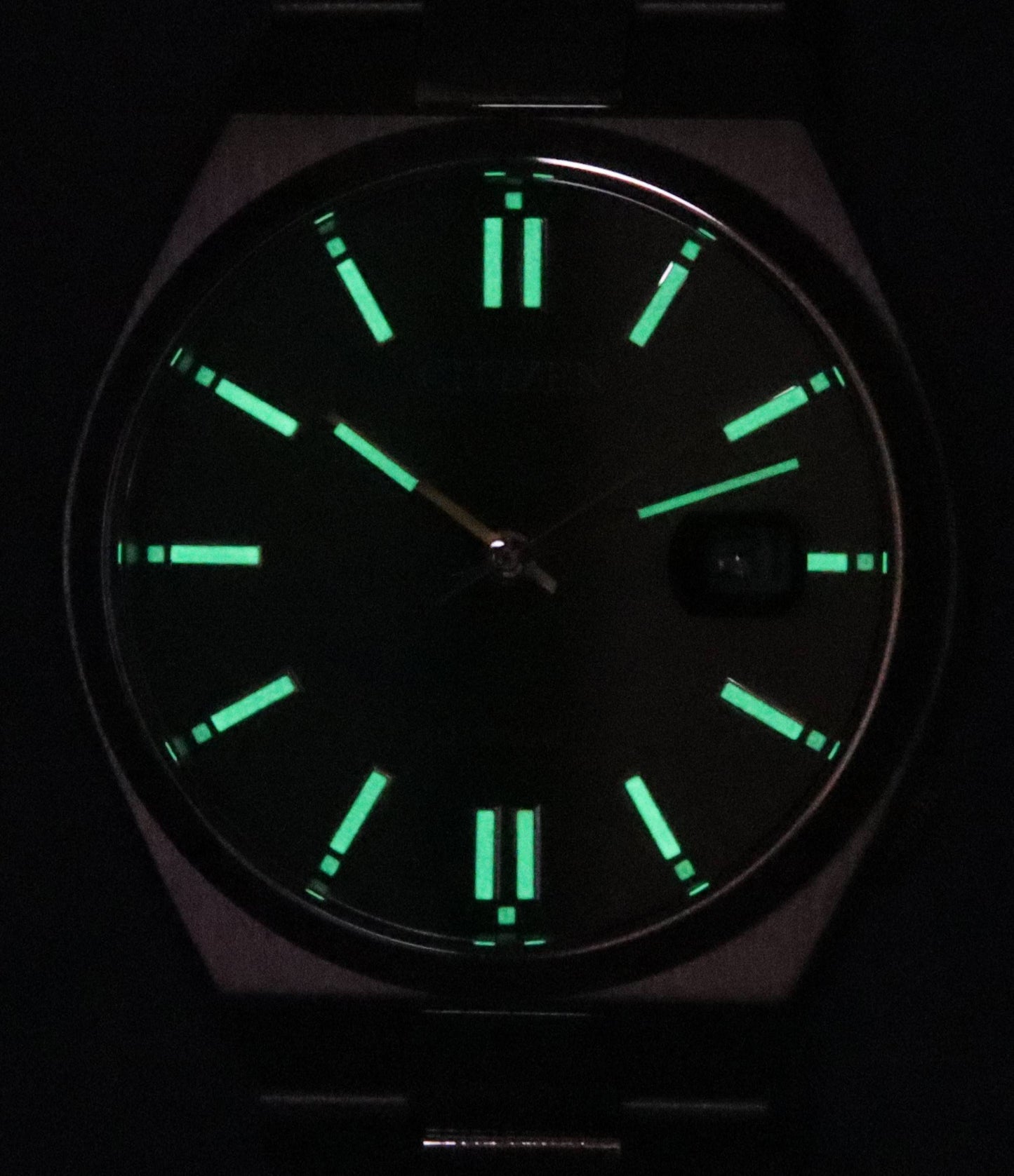 Citizen Tsuyosa Edelstahl Gr?nes Zifferblatt Automatik NJ0150-81X Herrenuhr