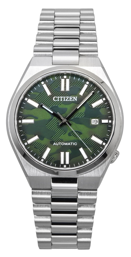 Citizen Tsuyosa Edelstahl Gr?nes Zifferblatt Automatik NJ0159-86X Herrenuhr