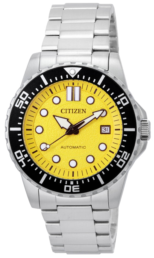 Citizen Urban Mechanisch Yellow Dial Automatik NJ0170-83Z 100M Herrenuhr