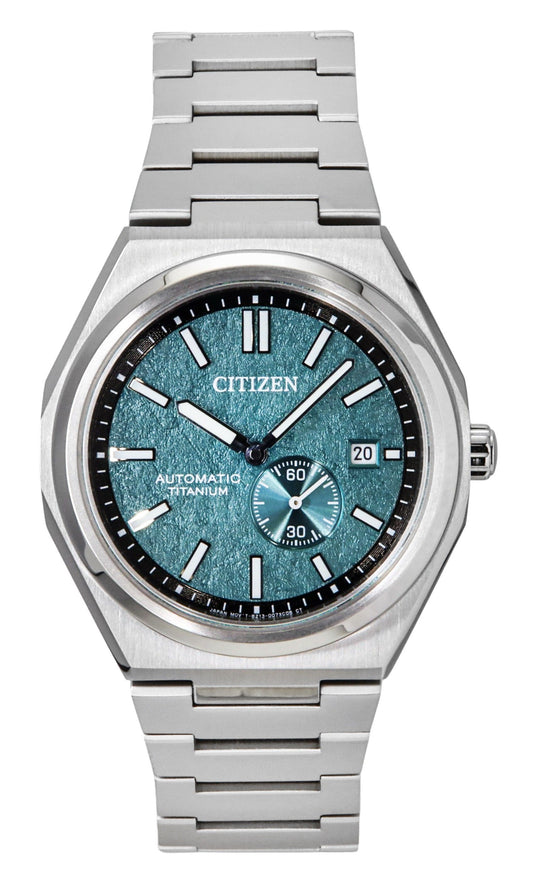 Citizen Zenshin Super Titanium Gr?nes Zifferblatt Automatik NJ0180-80X 100M Herrenuhr