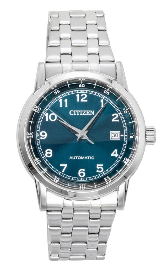 Citizen Edelstahl Gr?nes Zifferblatt Automatik NJ0210-56M Herrenuhr