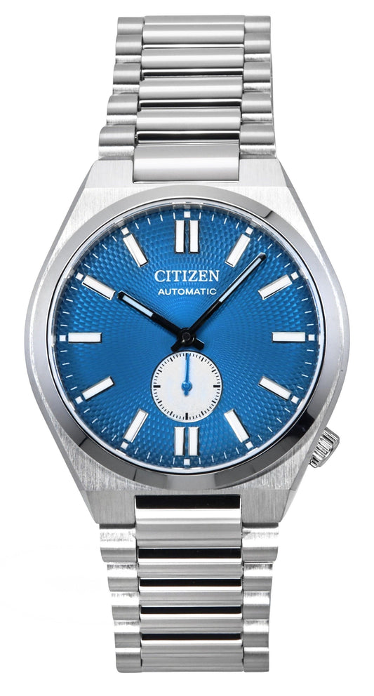 Citizen Tsuyosa Small Second Edelstahl Blaues Zifferblatt Automatik NK5010-51L Herrenuhr