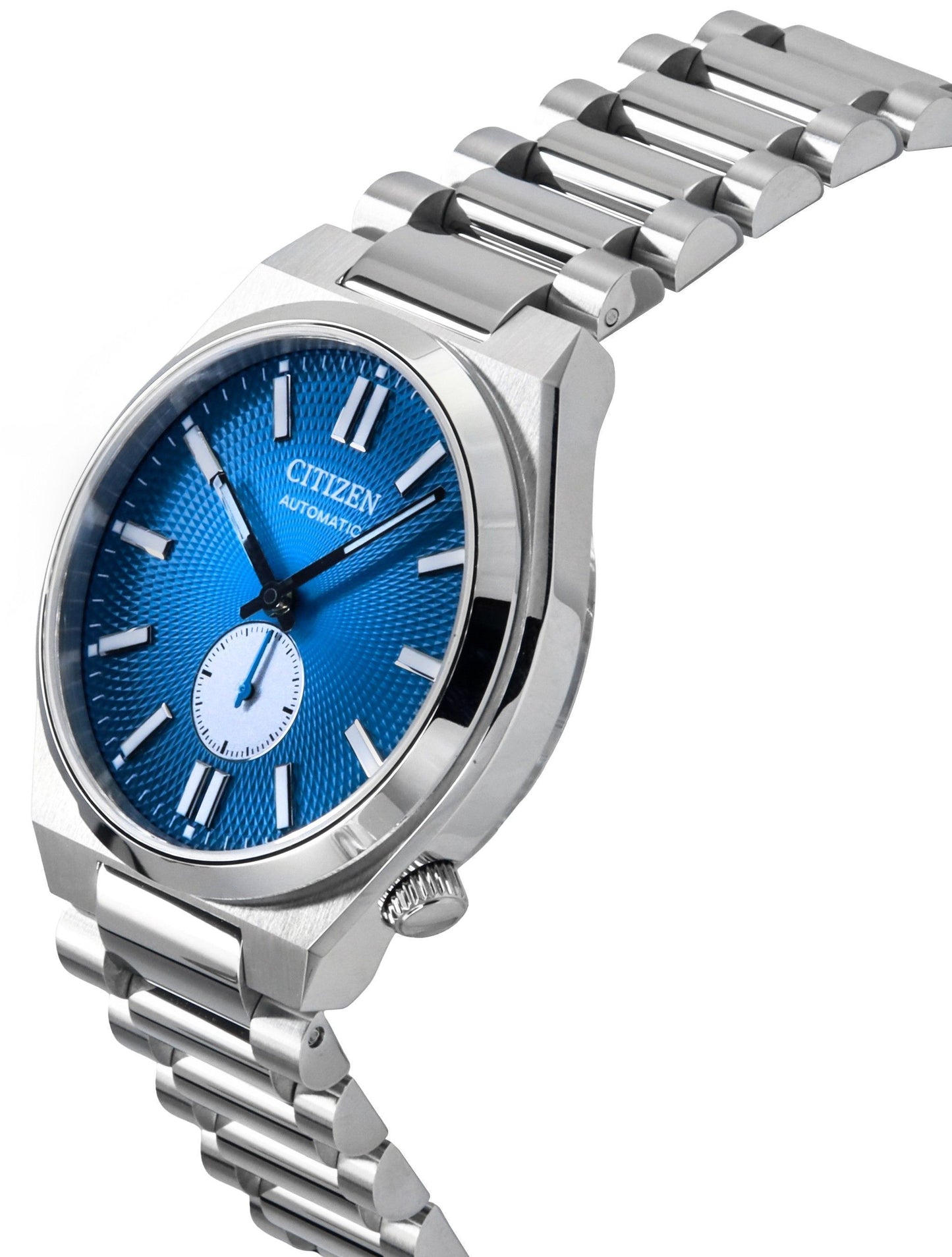 Citizen Tsuyosa Small Second Edelstahl Blaues Zifferblatt Automatik NK5010-51L Herrenuhr