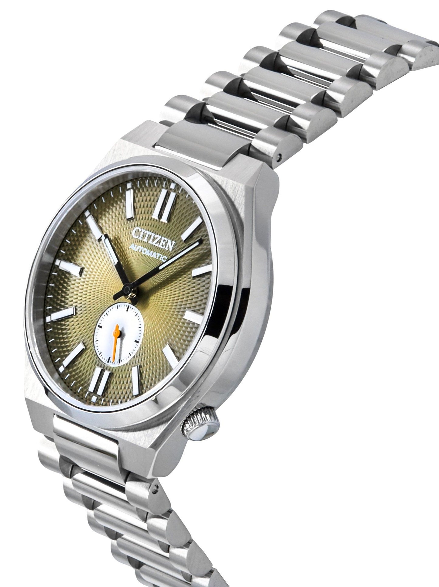 Citizen Tsuyosa Small Second Edelstahl Textured Gr?nes Zifferblatt Automatik NK5010-51X Herrenuhr