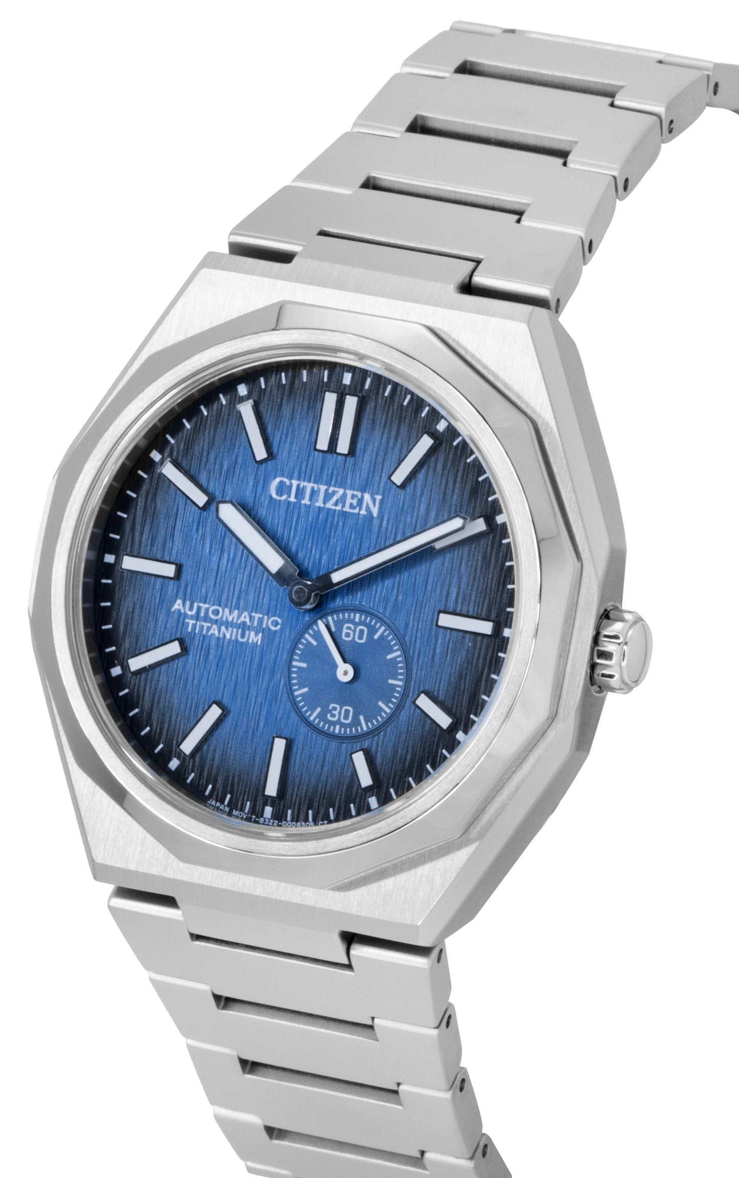 Citizen Zenshin 60 Super Titanium Dark Blaues Zifferblatt Automatik NK5020-58M 100M Herrenuhr