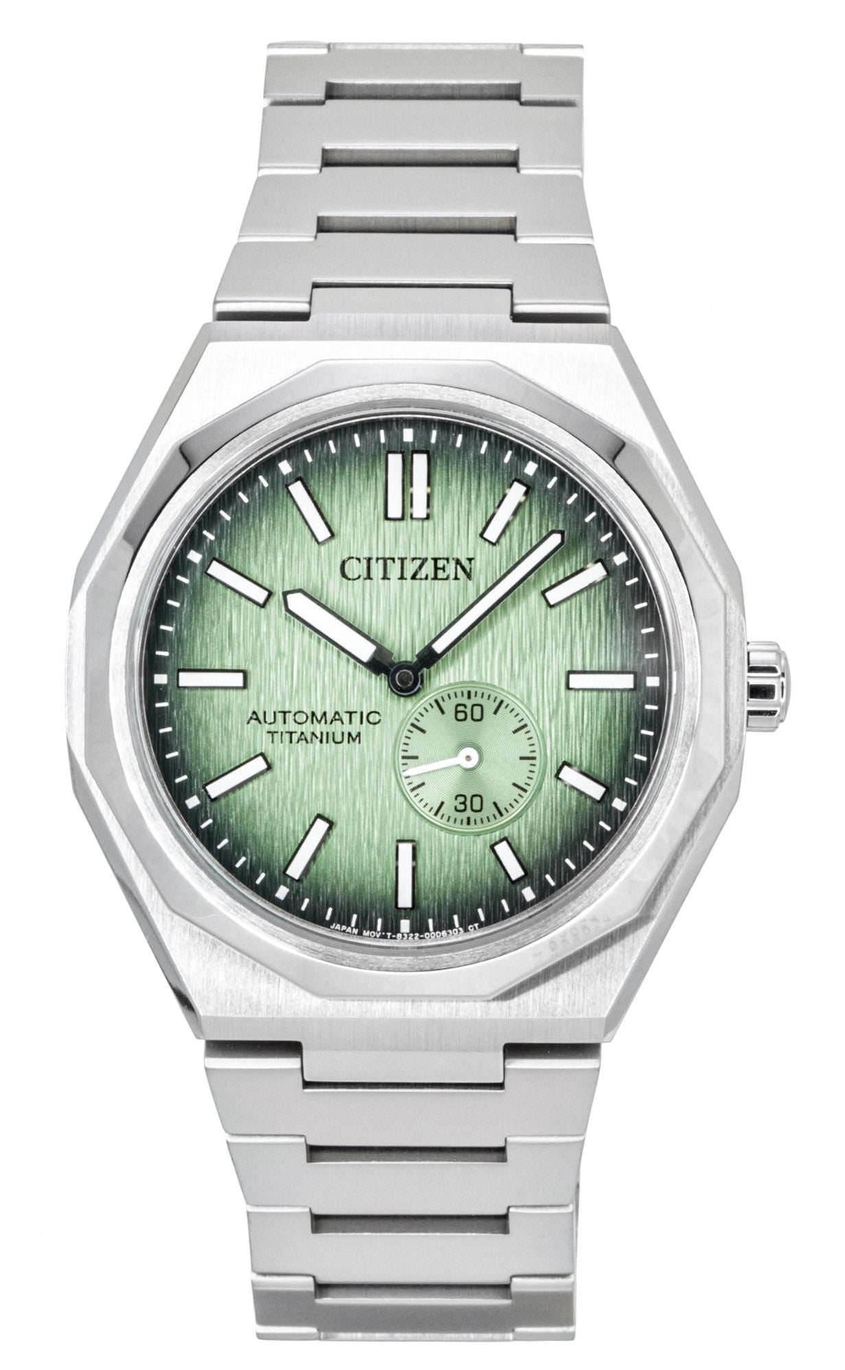 Citizen Zenshin 60 Super Titanium Gr?nes Zifferblatt Automatik NK5020-58X 100M Herrenuhr