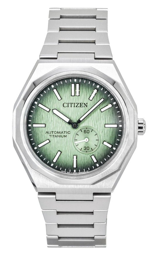 Citizen Zenshin 60 Super Titanium Gr?nes Zifferblatt Automatik NK5020-58X 100M Herrenuhr