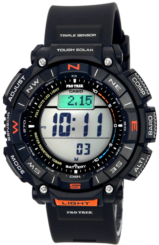 Casio Protrek Digital Solar Powered PRG-340-1 PRG340-1 100M Herrenuhr