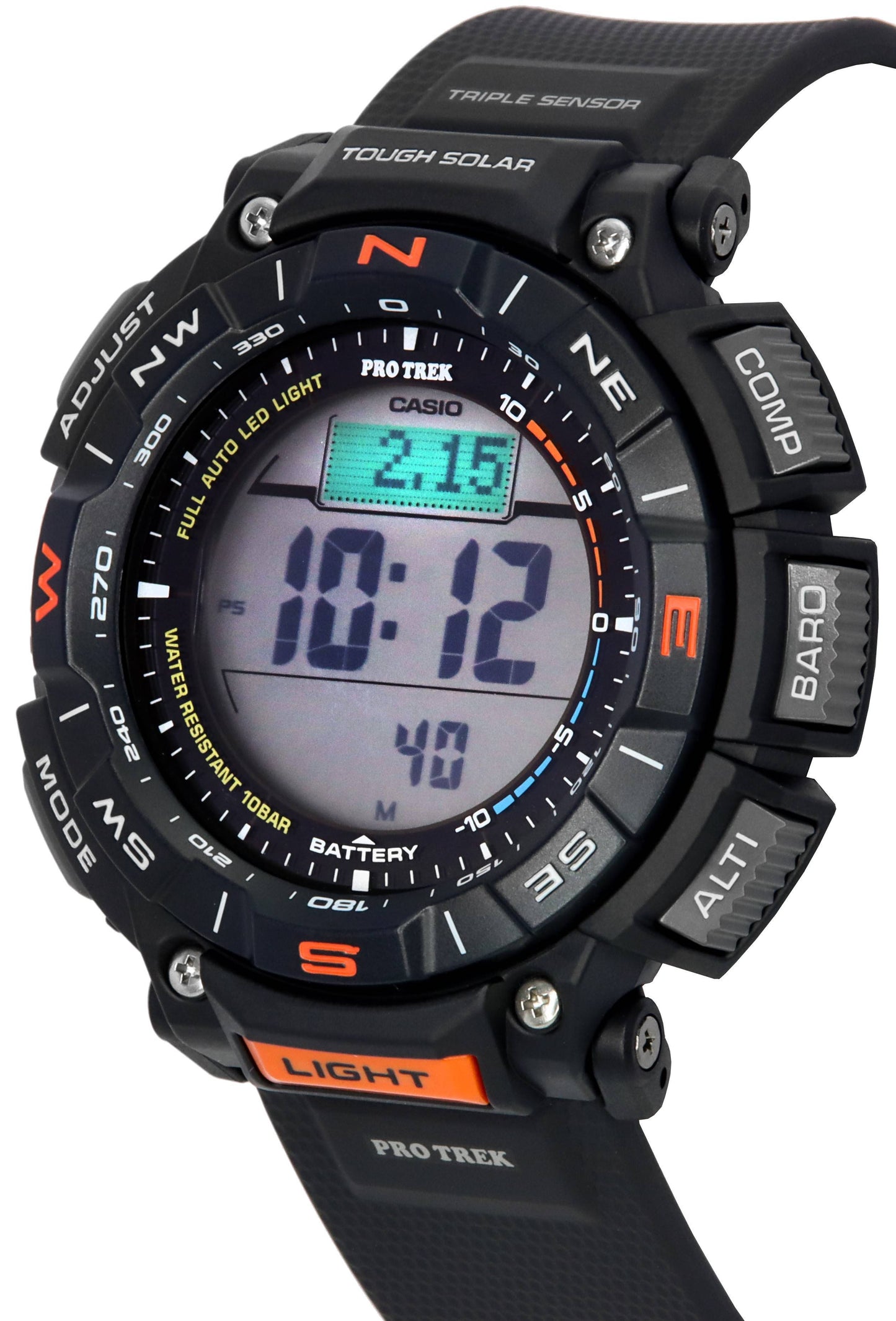 Casio Protrek Digital Solar Powered PRG-340-1 PRG340-1 100M Herrenuhr