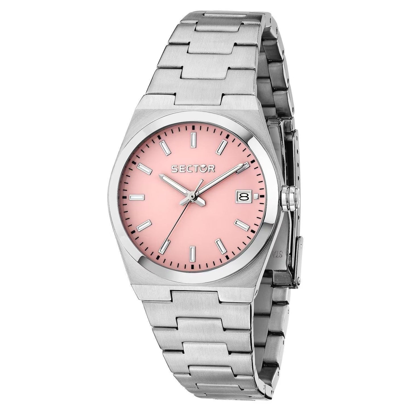 Sector C300 Edelstahl Pink Dial Quarz R3253301505 Damenuhr
