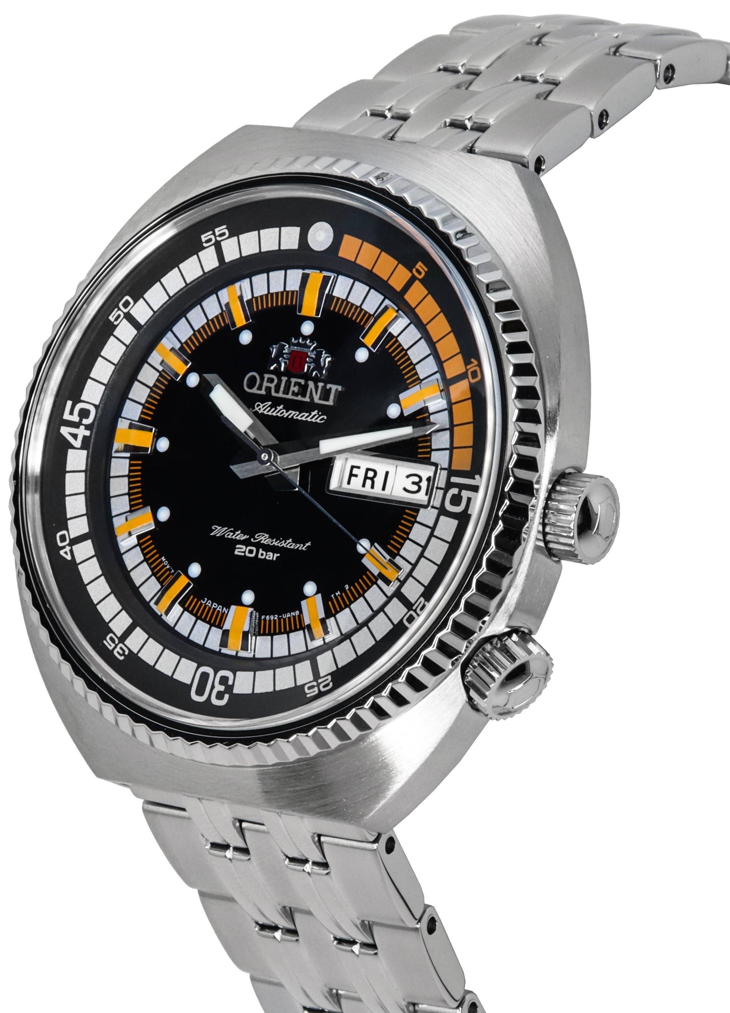 Orient Neo Classic Sport Schwarzes Zifferblatt Automatik Taucher RA-AA0E05B19B RA-AA0E05B39B 200M Herrenuhr