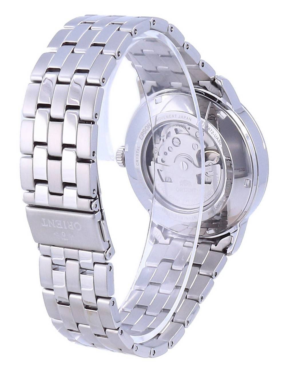 Orient Contemporary Blaues Zifferblatt Edelstahl Automatik RA-AC0F09L10B Herrenuhr