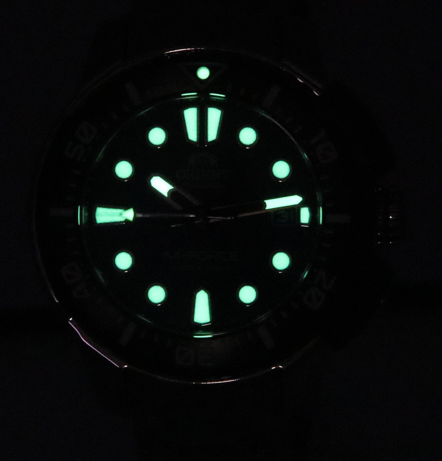 Orient M-Force AC0L Sports Edelstahl Blaues Zifferblatt Automatik Taucher RA-AC0L07L00B 200M Herrenuhr