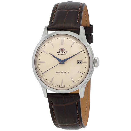 Orient Classic Bambino Champagnerfarbenes Zifferblatt Automatik RA-AC0M04Y10B RA-AC0M04Y30B Herrenuhr