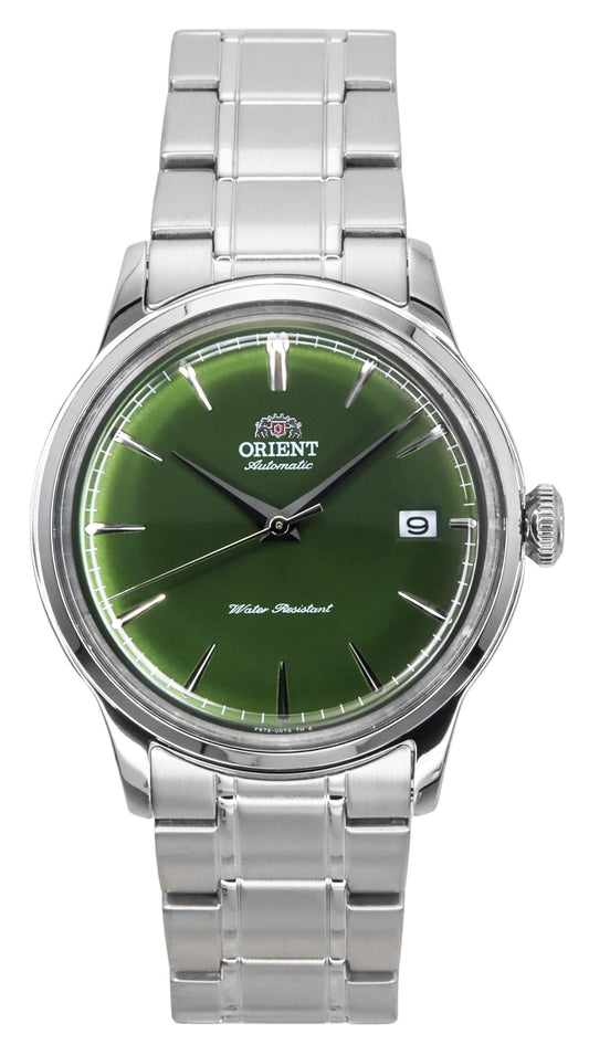 Orient Bambino Edelstahl Grass Gr?nes Zifferblatt Automatik RA-AC0M09E Herrenuhr