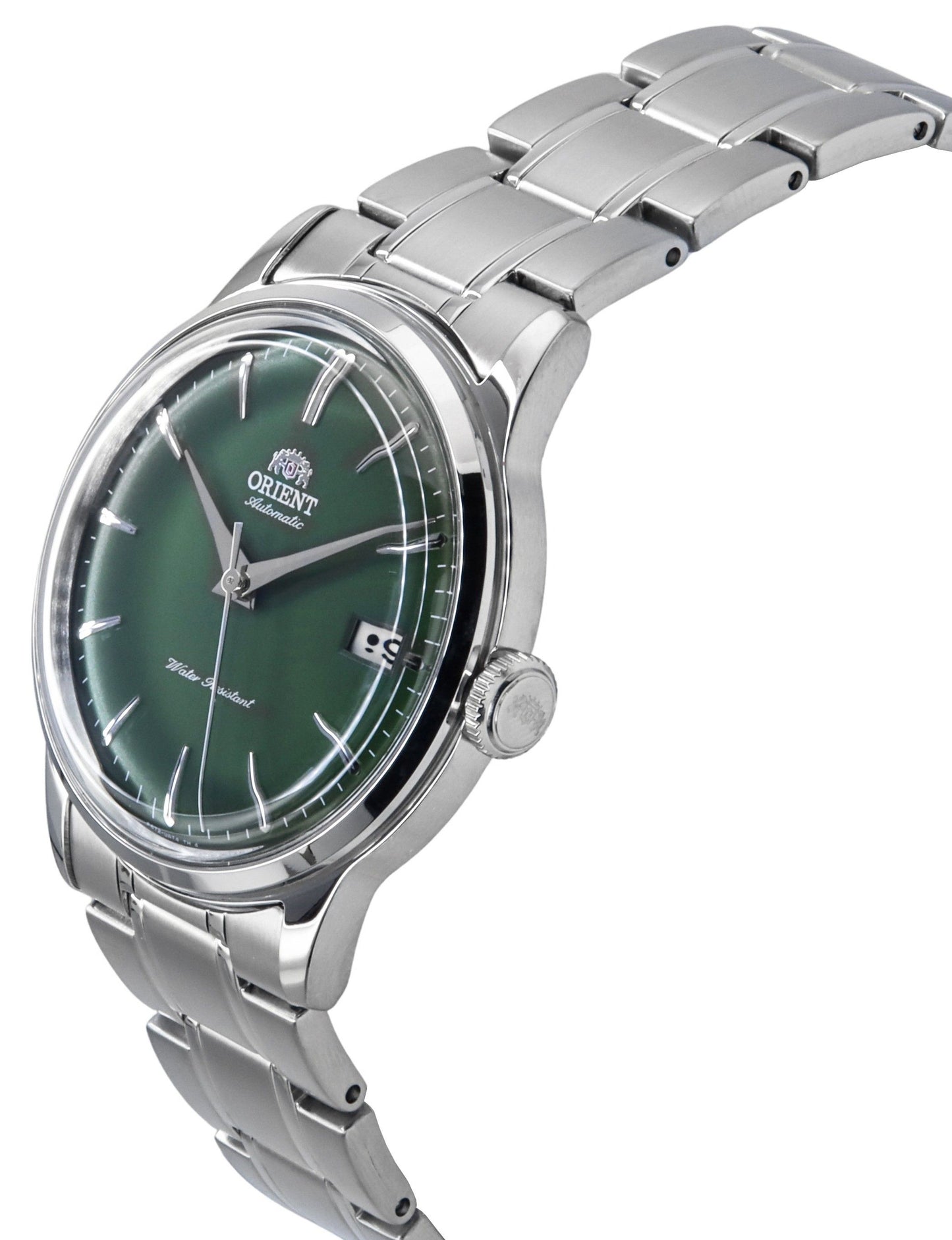 Orient Bambino Edelstahl Grass Gr?nes Zifferblatt Automatik RA-AC0M09E Herrenuhr
