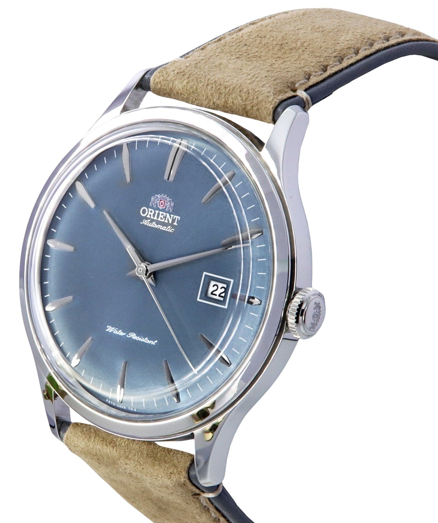 Orient Bambino Version 4 Classic Blaues Zifferblatt Automatik RA-AC0P03L10B RA-AC0P03L30B Herrenuhr