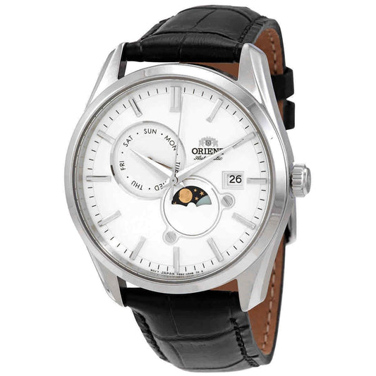 Orient Classic Sun And Moon White Dial Automatik RA-AK0310S10B RA-AK0310S30B Herrenuhr