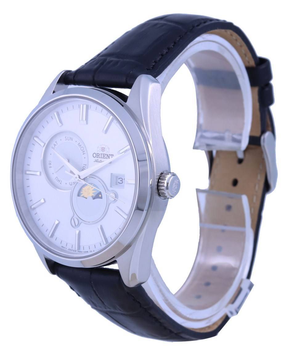 Orient Classic Sun And Moon White Dial Automatik RA-AK0310S10B RA-AK0310S30B Herrenuhr