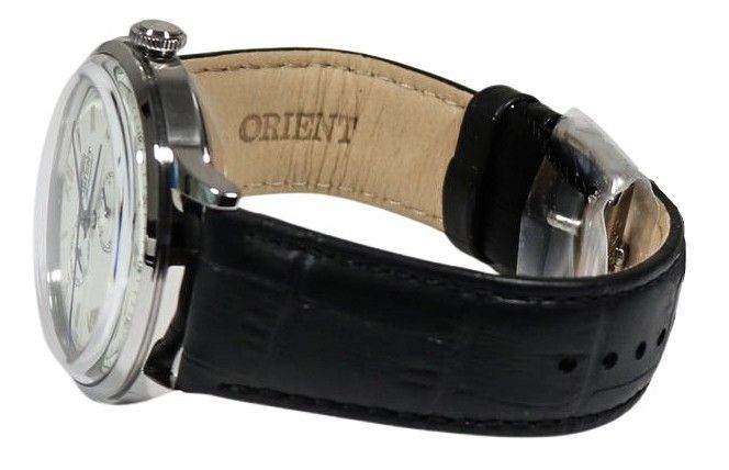 Orient Bambino Version 8 Classic Lederarmband White Dial Automatik RA-AK0701S10B RA-AK0701S30B Herrenuhr