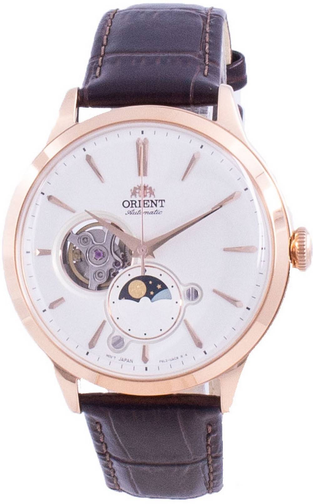 Orient Sun & Moon Phase Open Heart Dial Automatik RA-AS0102S10B RA-AS0102S30B Herrenuhr