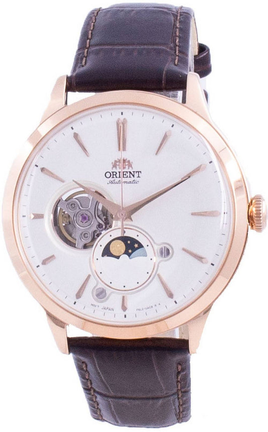 Orient Sun & Moon Phase Open Heart Dial Automatik RA-AS0102S10B RA-AS0102S30B Herrenuhr
