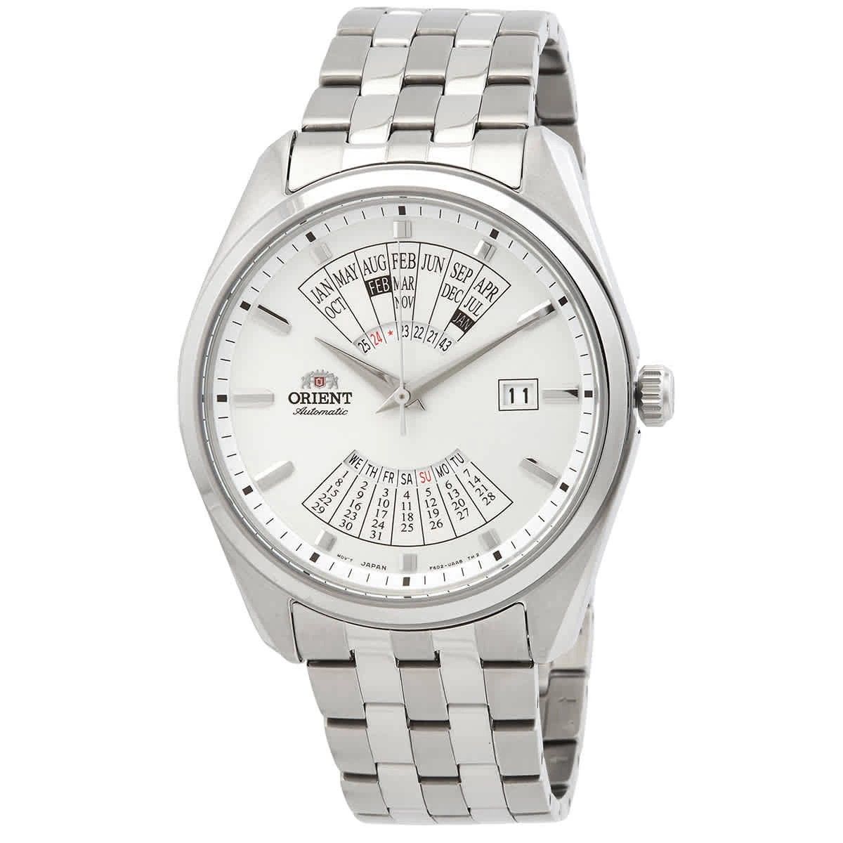 Orient Contemporary Multi Year Calendar Edelstahl Automatik RA-BA0004S10B Herrenuhr