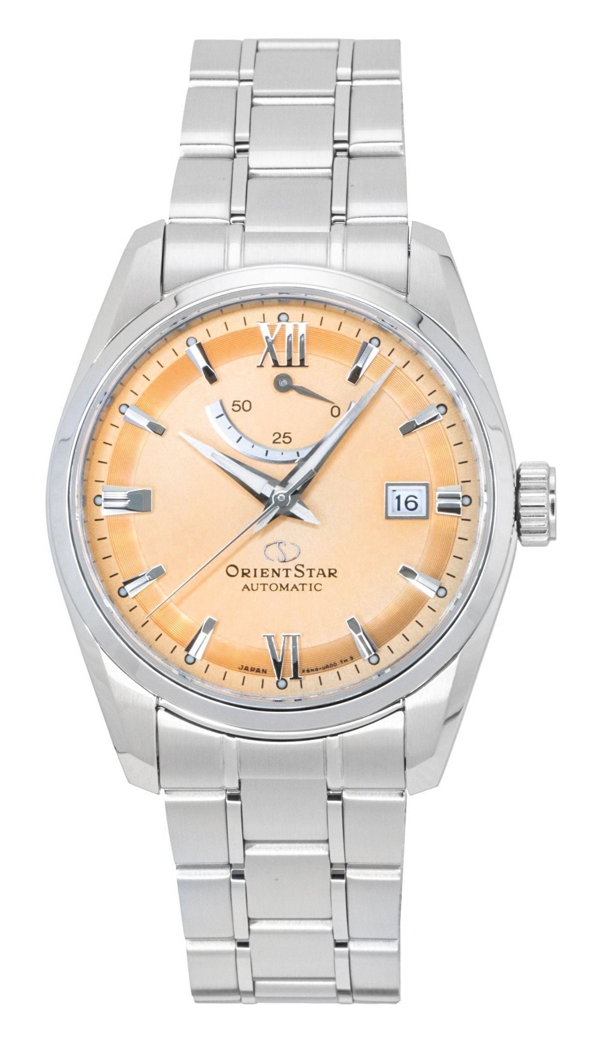 Orient Star Contemporary Edelstahl Copper Dial Automatik RE-AU0108G 100M Herrenuhr