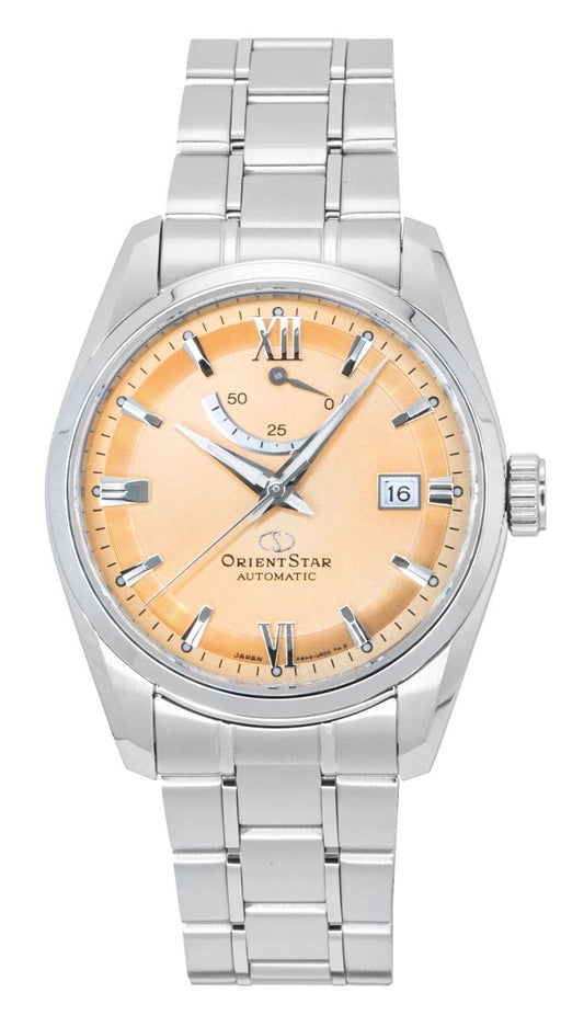Orient Star Contemporary Edelstahl Copper Dial Automatik RE-AU0108G 100M Herrenuhr