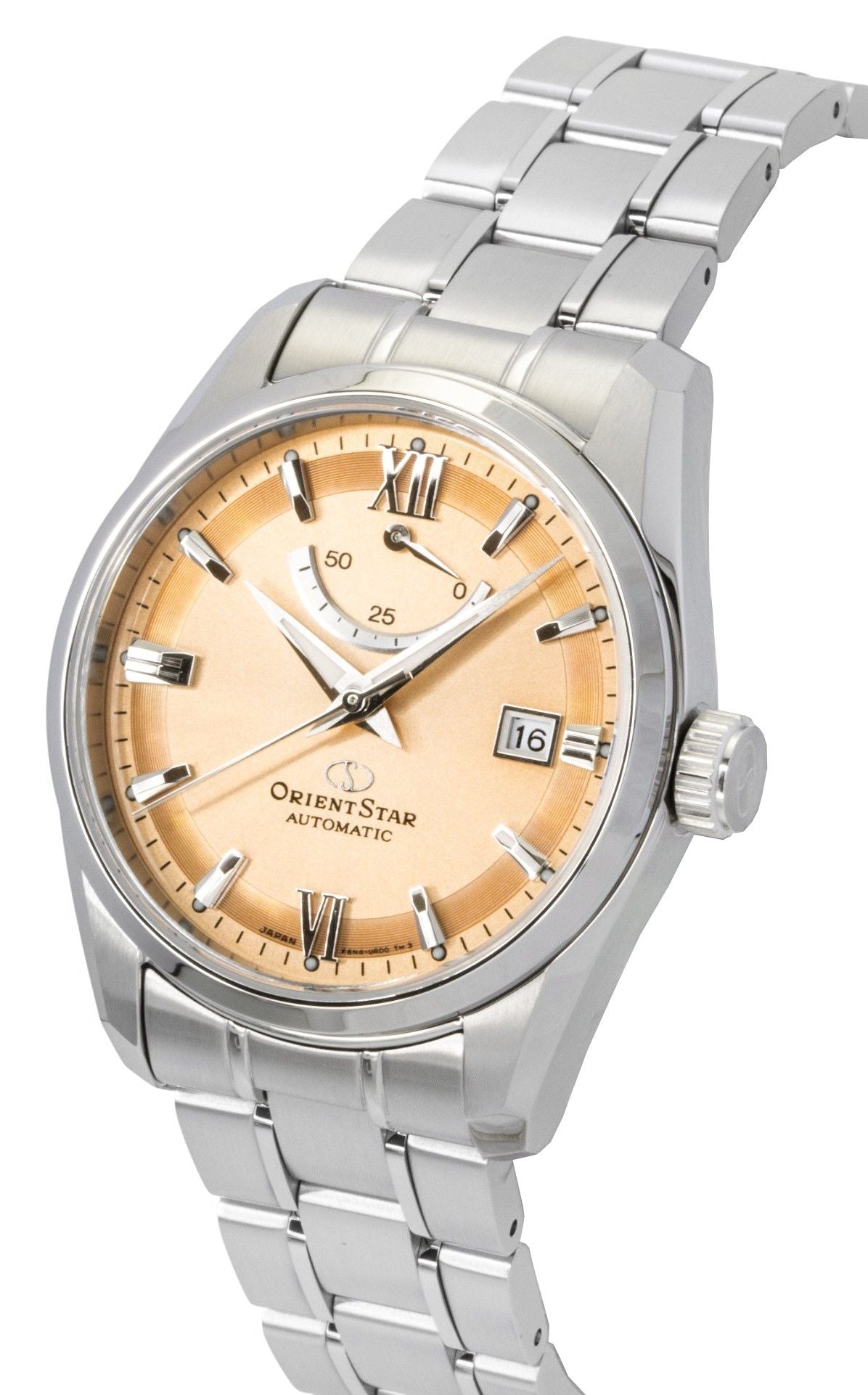 Orient Star Contemporary Edelstahl Copper Dial Automatik RE-AU0108G 100M Herrenuhr