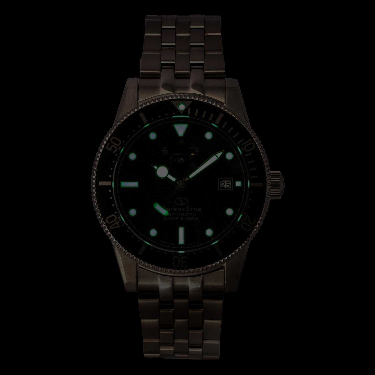 Orient Star 1964 2nd Edition M42 Edelstahl Schwarzes Zifferblatt Taucher Automatik RE-AU0601B 200M Herrenuhr