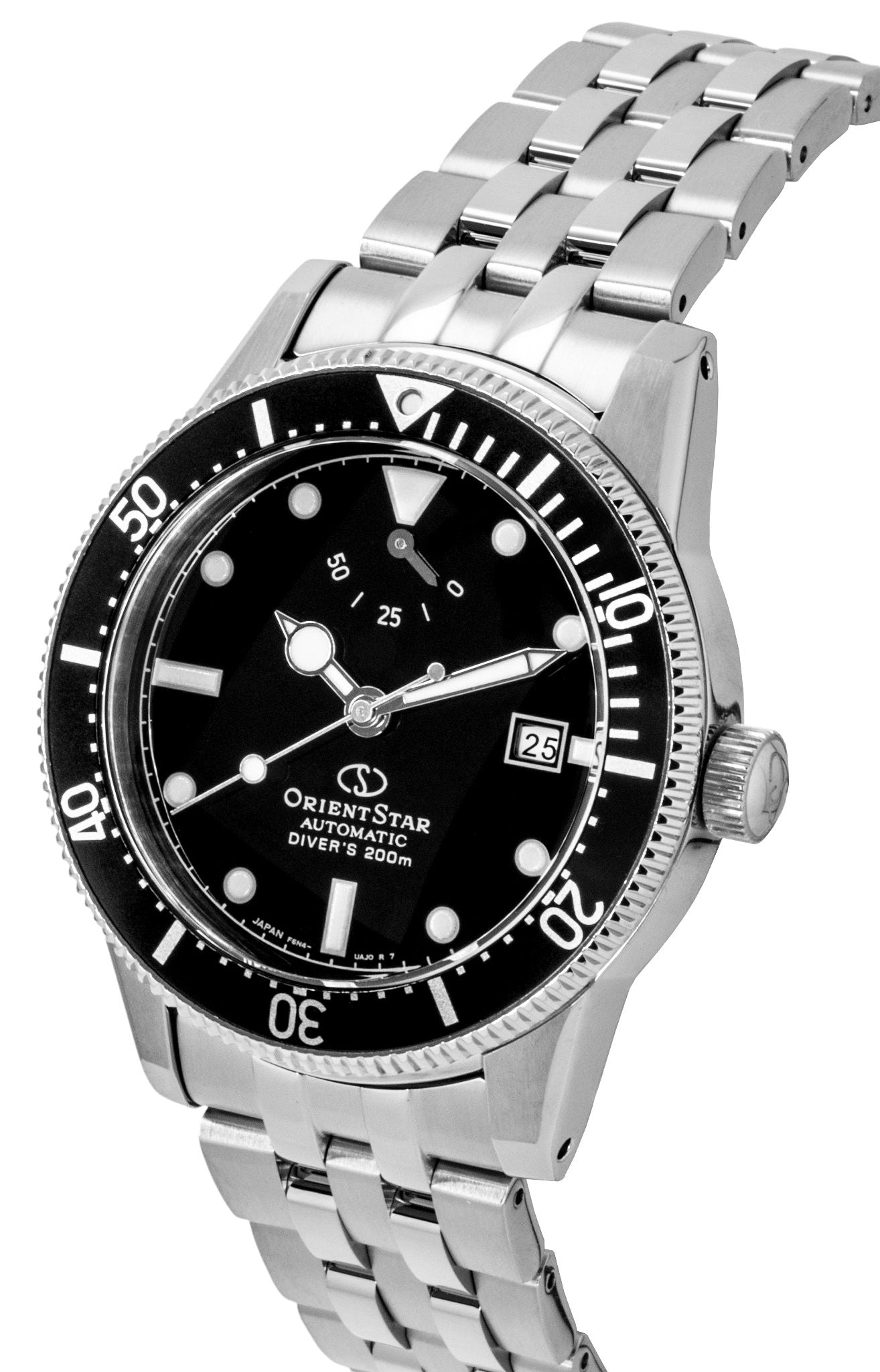 Orient Star 1964 2nd Edition M42 Edelstahl Schwarzes Zifferblatt Taucher Automatik RE-AU0601B 200M Herrenuhr