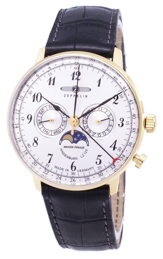 General?berholt Zeppelin Series LZ 129 Hindenburg Germany Made 7038-1 70381 Herrenuhr