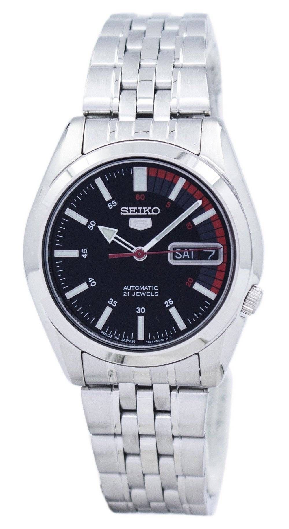 General?berholt Seiko 5 Automatik Made in Japan 21 Jewels SNK375 SNK375J1 SNK375J Herrenuhr