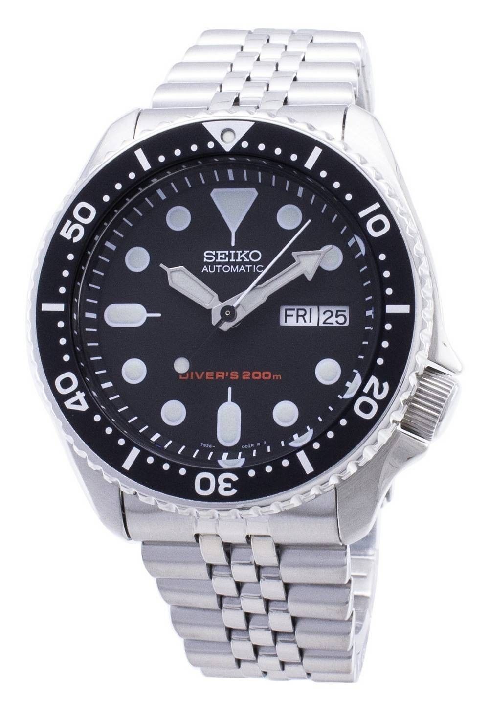 General?berholt Seiko Automatik Divers SKX007K2 Herrenuhr