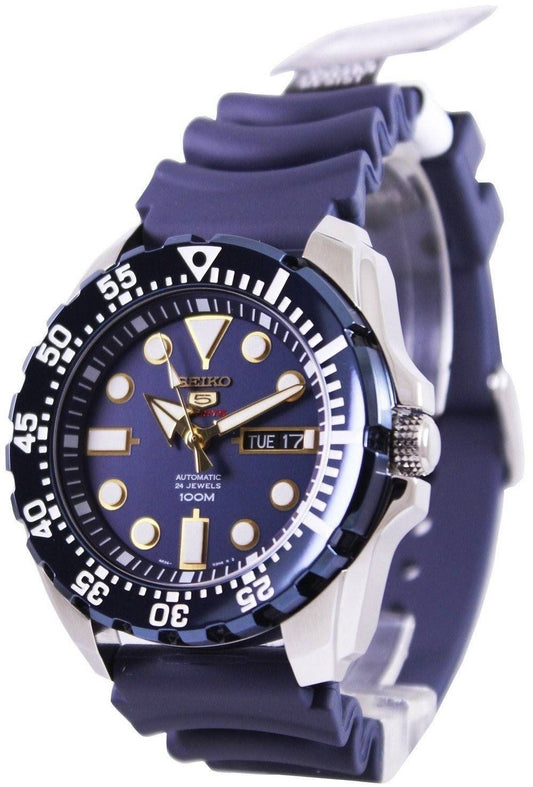 General?berholt Seiko 5 Sports Automatik 24 Jewels SRP605K2 Herrenuhr