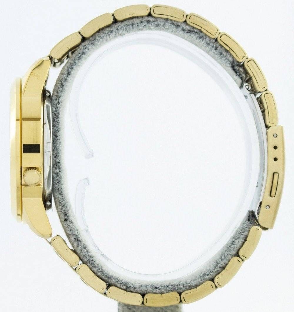 General?berholt Seiko 5 Gold Dial Automatik 21 Jewels SNKK38J1 Herrenuhr