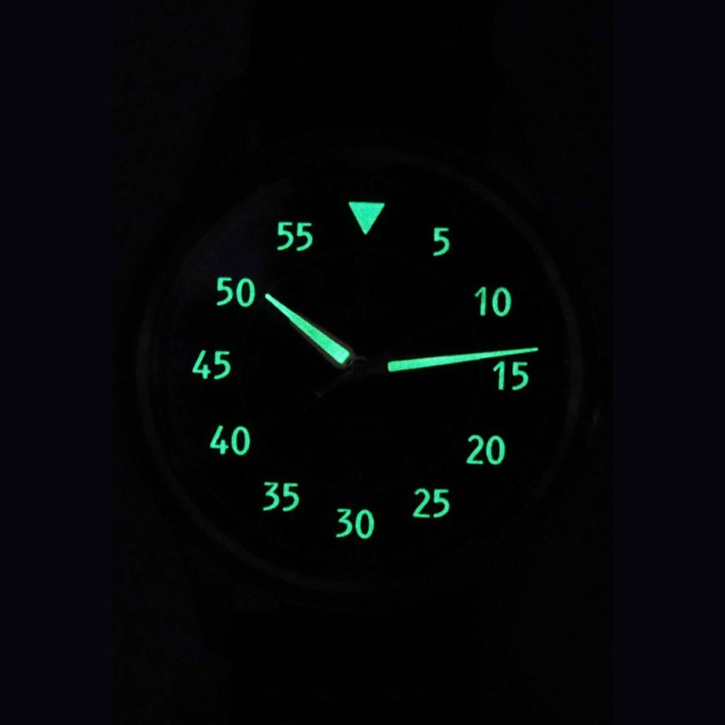 Ratio Skysurfer Pilot Blue Sunray Dial Leather Automatik RTS318 200M Herrenuhr