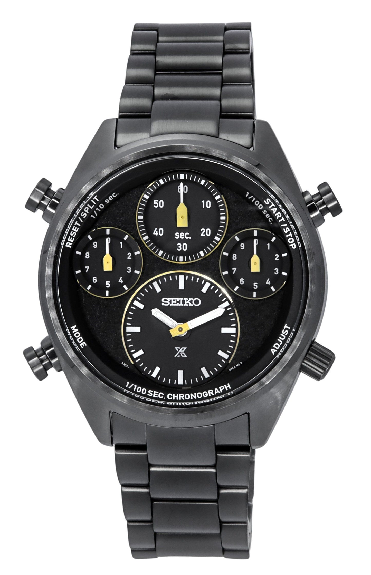 Seiko Prospex Speedtimer Limited Edition Chronograph Edelstahl Schwarzes Zifferblatt Solar SFJ007P1 100M Herrenuhr