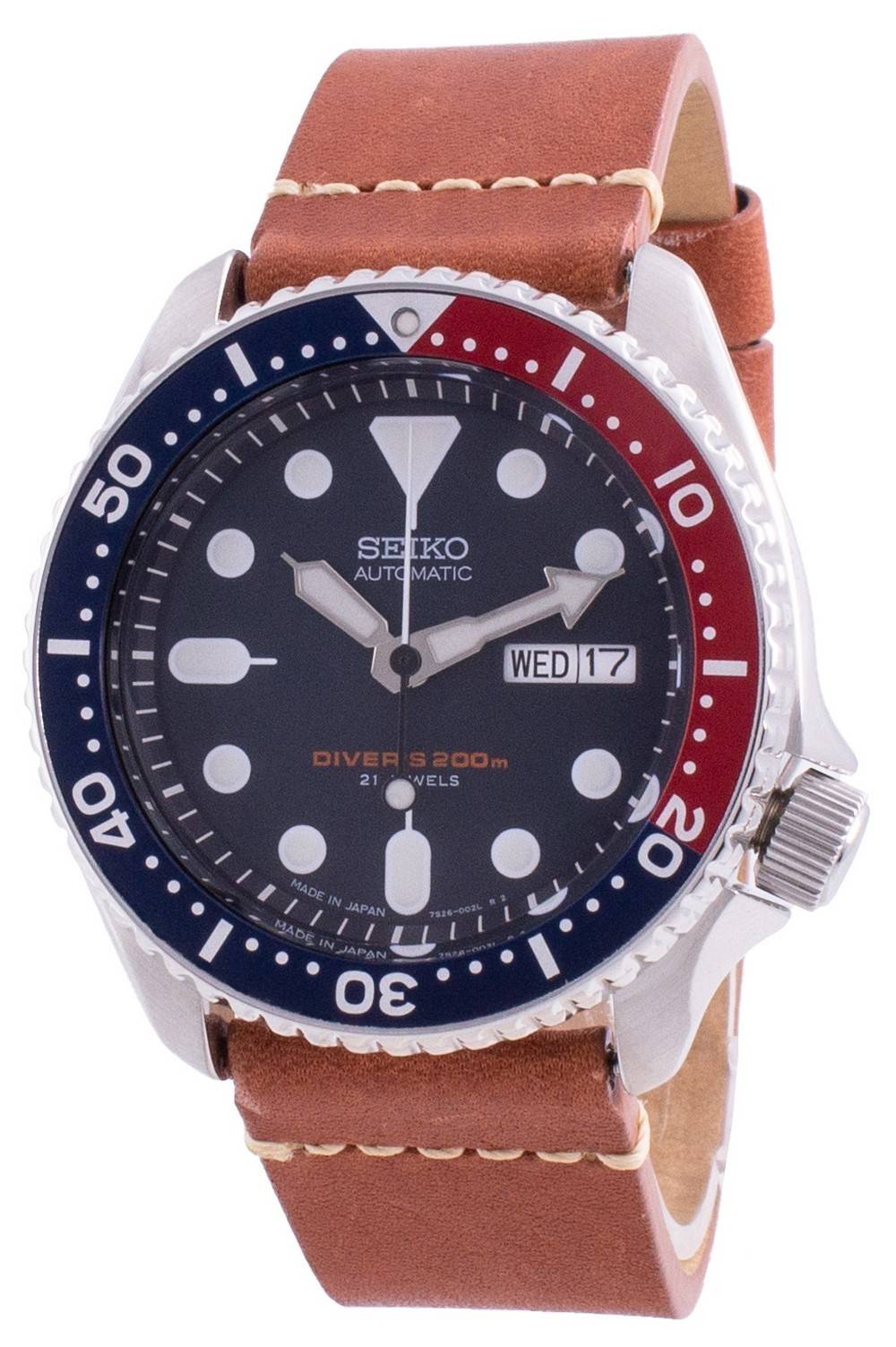 Seiko Automatik Taucher SKX009J1-var-LS21 200M Made in Japan Herrenuhr