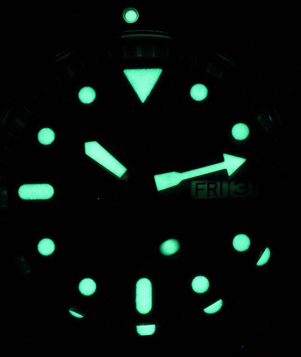 Seiko Automatik Taucher Polyester Made in Japan SKX009J1-var-NATO27 200M Herrenuhr